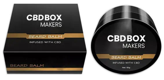 Custom CBD Beard Balm Boxes