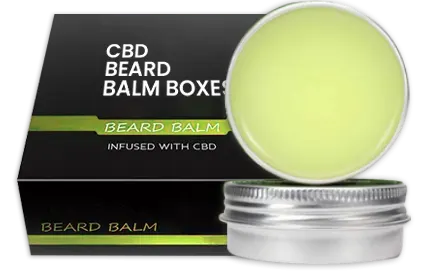 Printed CBD Beard Balm Boxes