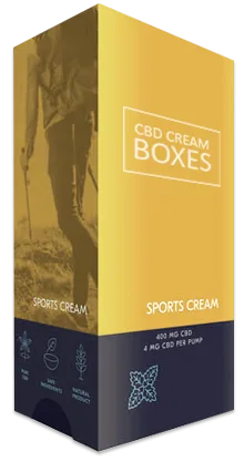 Printed CBD Cream Boxes