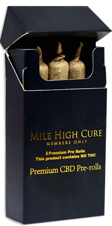 Printed CBD Pre-Roll Boxes