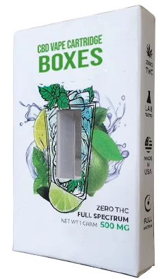 CBD Vape Cartridge Boxes
